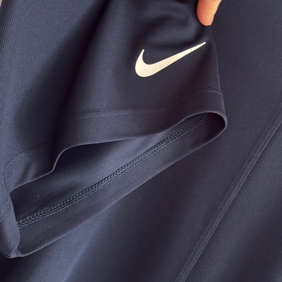 Nike Men's Dark Blue Dri-Fit Polo Shirt - Picture 3 of 5